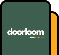Doorloom mobile app interface for holiday home management