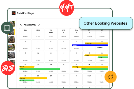 OTA calendar sync to prevent double bookings for holiday homes
