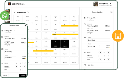 Booking management tools for quotations and reservations